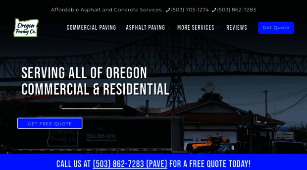 oregonpavingco.com