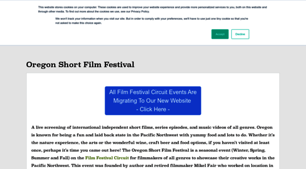 oregonshortfilmfestival.com