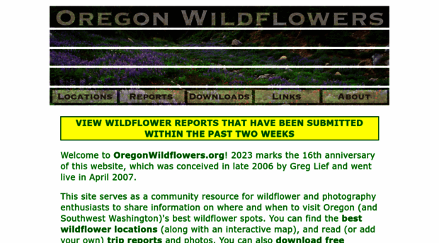 oregonwildflowers.net