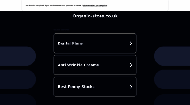 organic-store.co.uk