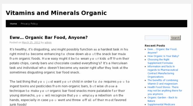 organic-vitamins-minerals.info