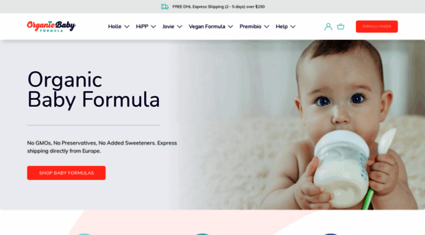 organicbabyformula.com