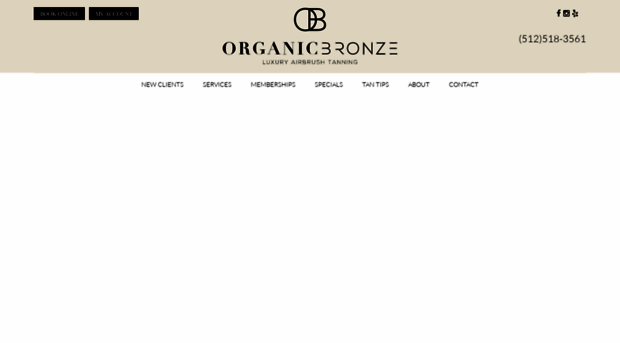 organicbronzetanning.com