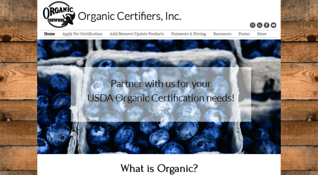 organiccertifiers.com