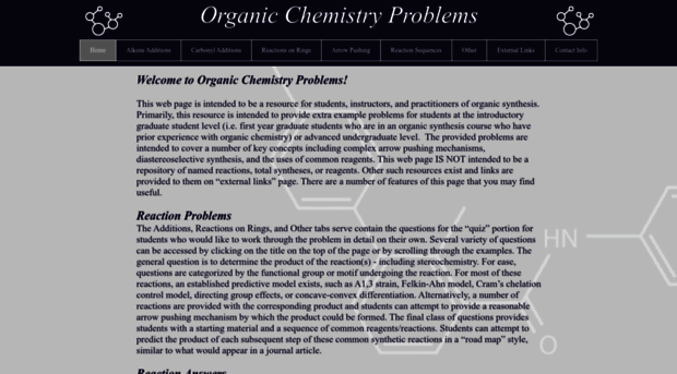 organicchemproblems.com