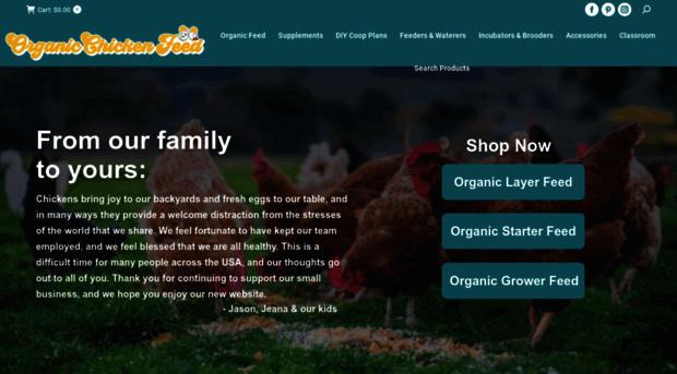 organicchickenfeed.com