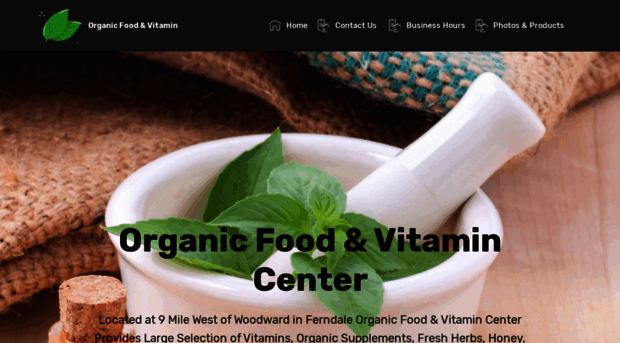 organicfoodandvitamin.com