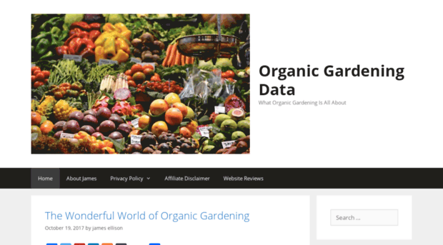 organicgardeningdata.com