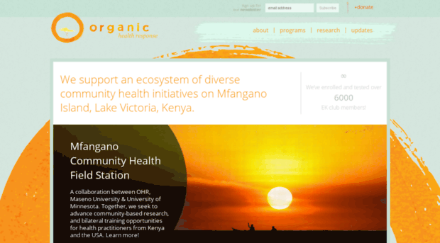 organichealthresponse.org