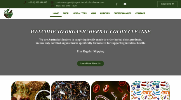 organicherbalcoloncleanse.com