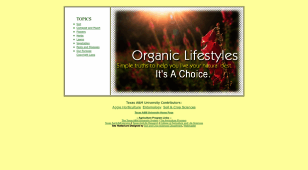 organiclifestyles.tamu.edu