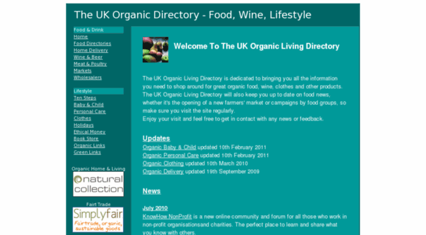 organicliving.ukf.net