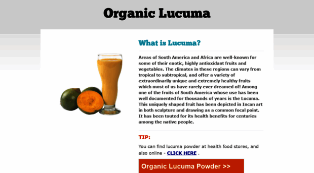 organiclucuma.com