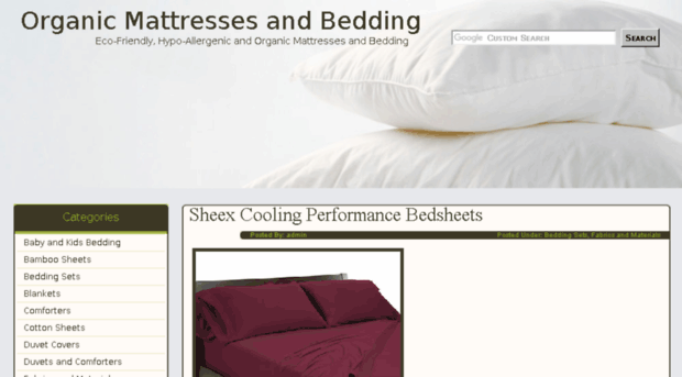 organicmattressbedding.com