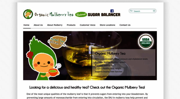 organicmulberrytea.com