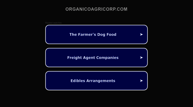 organicoagricorp.com