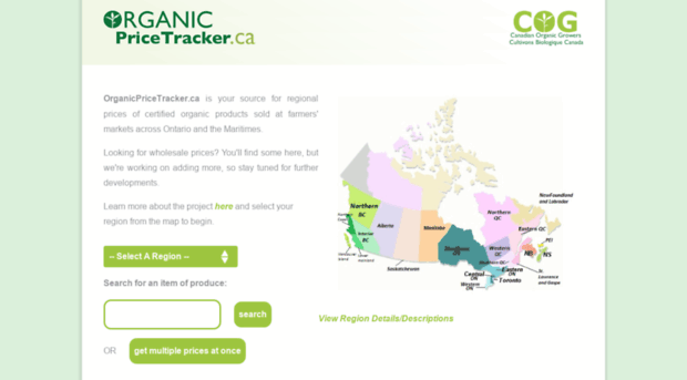 organicpricetracker.ca