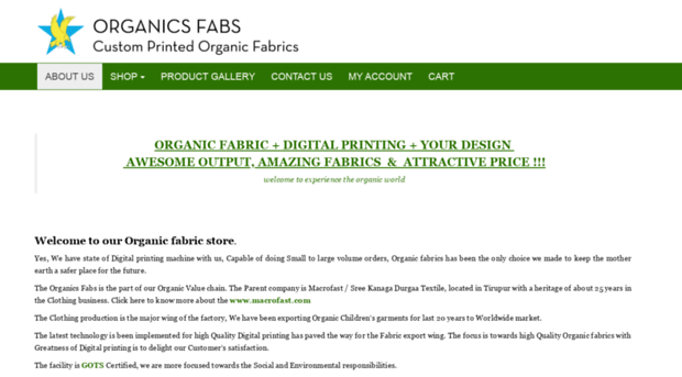 organicsfabs.com