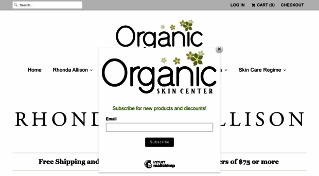 organicskincenter.com