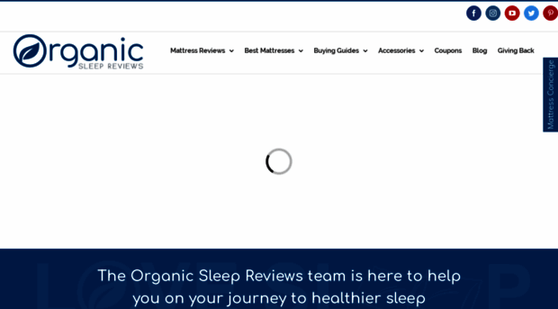 organicsleepreviews.com