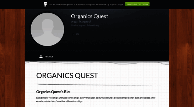 organicsquest.brandyourself.com