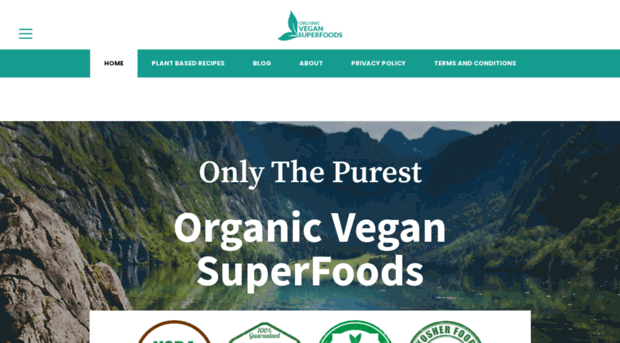 organicvegansuperfoods.com