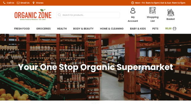 organiczone.co.za