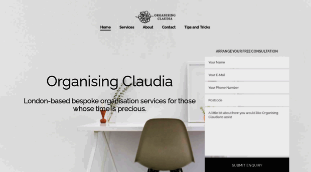 organisingclaudia.co.uk