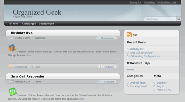 organizedgeek.com