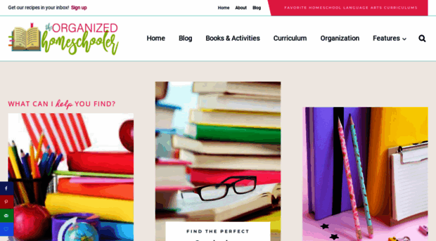 organizedhomeschooler.com