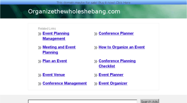 organizethewholeshebang.com