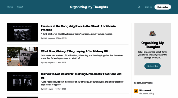 organizingmythoughts.org