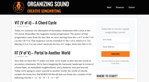 organizingsound.com