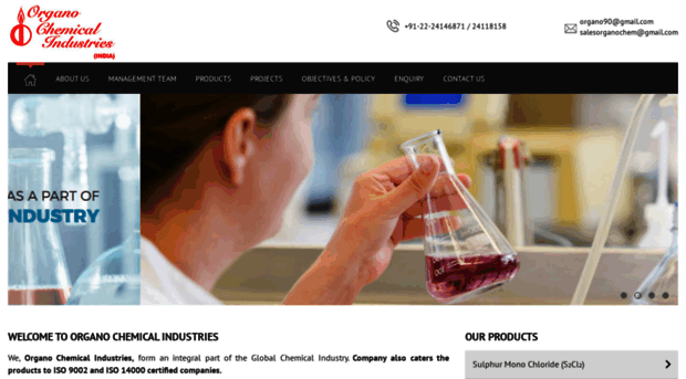 organochemicals.com