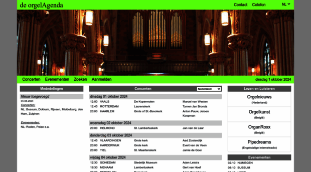 orgelagenda.nl