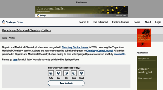 orgmedchemlett.springeropen.com