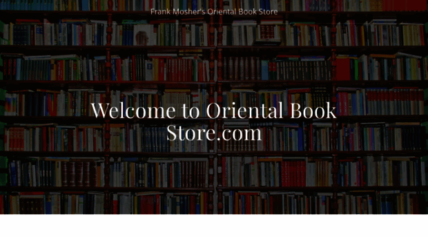 orientalbookstore.com