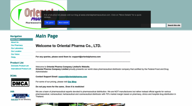 orientalpharma.com