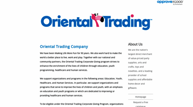 orientaltrading.requestitem.com