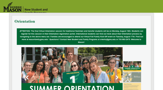 orientation.gmu.edu