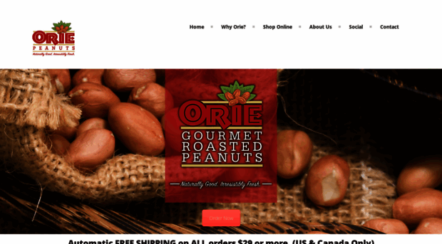 oriepeanuts.com