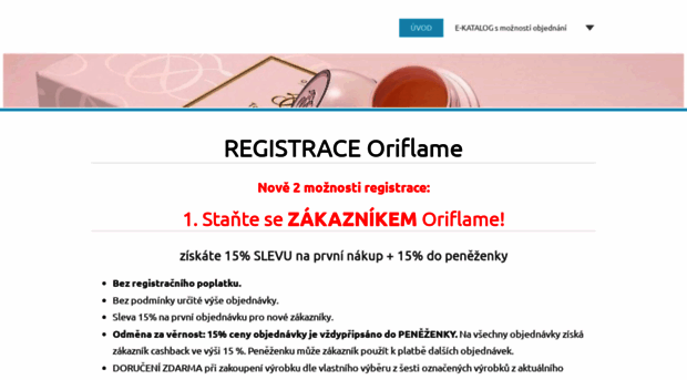 oriflame-registrace.webnode.cz