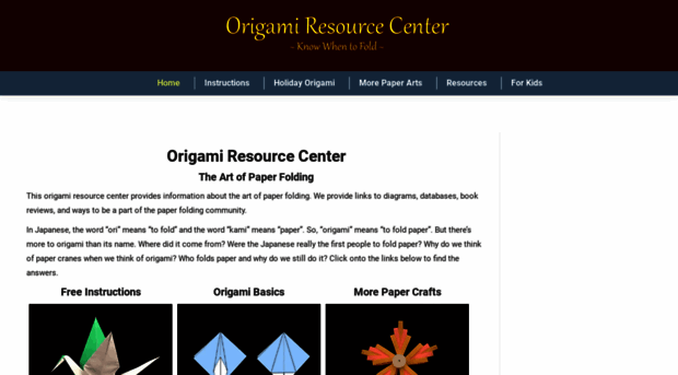 origami-resource-center.com