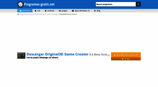 original3d-game-creator.programas-gratis.net
