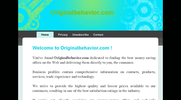 originalbehavior.com