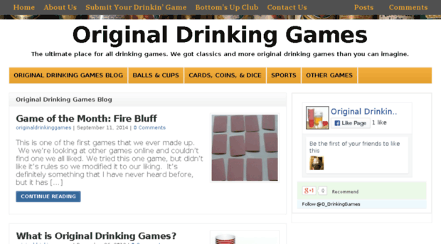 originaldrinkinggames.com