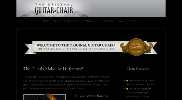 originalguitarchair.com