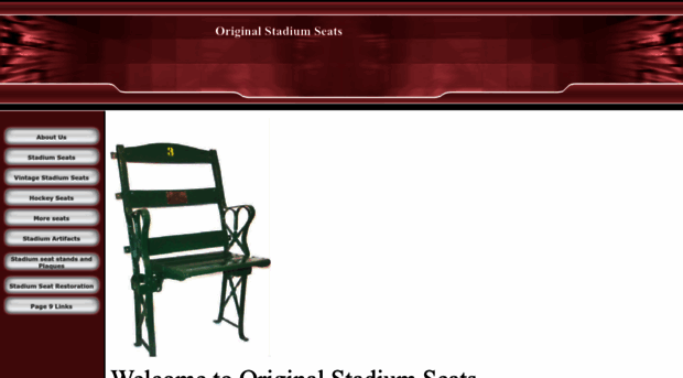 originalstadiumseats.com