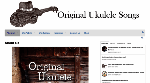 originalukulelesongs.com