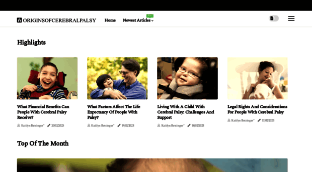 originsofcerebralpalsy.com